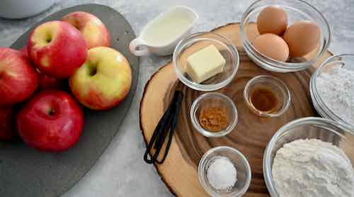 Feed Your Soul Invisible Apple Cake recipe