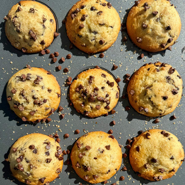 Bakery-Style Chocolate Chip Muffins: Because My Sweet Tooth Said So