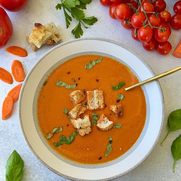 Roasted Red Pepper Soup: Cozy, Creamy, and Bursting with Flavor
