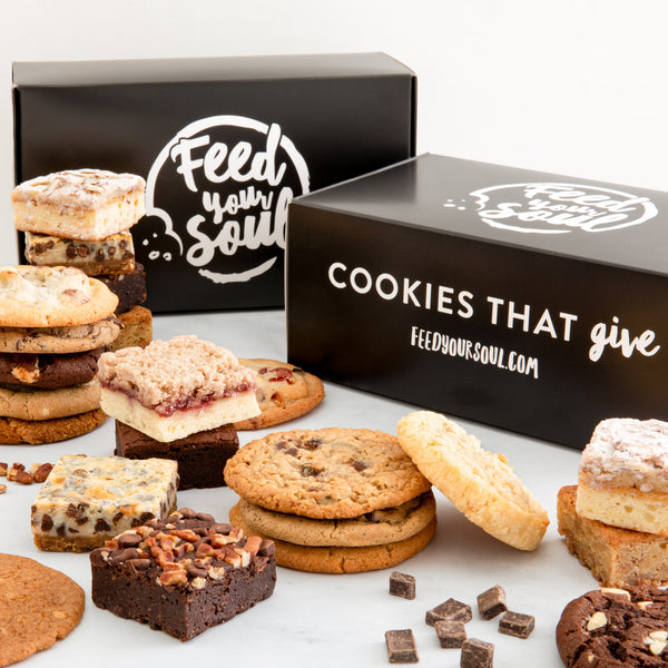 Cookie and Brownie Lovers Duo (24 pc box)