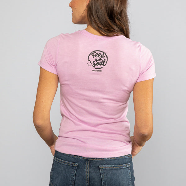 FYS Women Fitted T-Shirt Pink