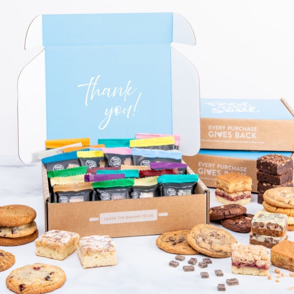 Sweet Thank You Cookie & Brownie Box (24 pc)