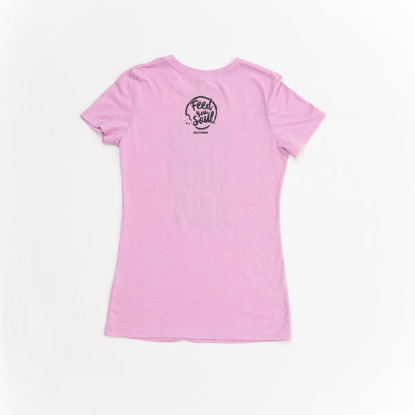 FYS Women Fitted T-Shirt Pink