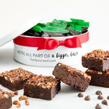 Plant One On Me Vegan Brownie Gift Tin (12 count)